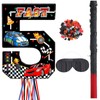 Harrycle Race Car Number Piñata Pull String Fast Piñata Small