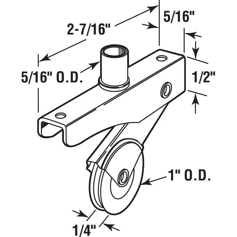 4 Pack Sliding Screen Door Tension Spring Roller B702 –
