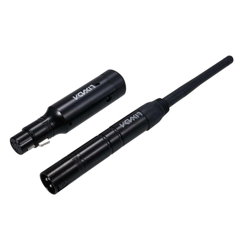 Lixada DMX512 2.4G Wireless Transmitter Receiver Set 126 Channels for