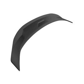 IKON MOTORSPORTS, Trunk Spoiler Compatible with 2022-2025 Honda Civic Sedan 4-Door, JDM Style Matte Black ABS Plastic Rear Tail Trunk Wing Spoiler Lip
