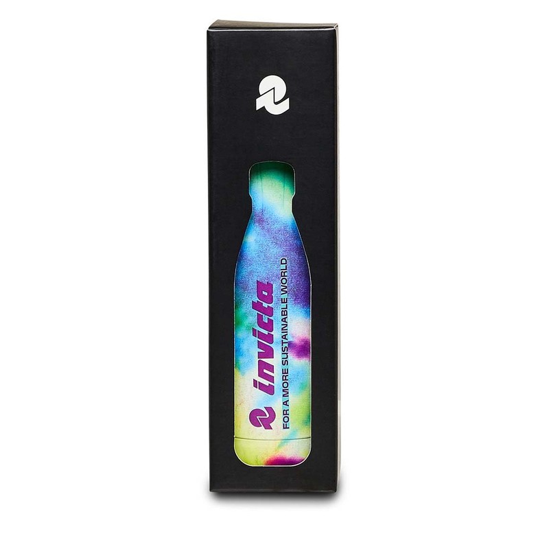 Invicta Water Bottle, Multi-Colour, Stainless Steel Thermal Flask for Indoor