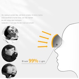 3 Pack Soft Microfiber Terry Cloth Sleep Mask Set Eye Blindfold Cover for Travel,Office Nap,Sleeping,Relieve Stress