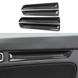 BRMYL Car Inner Door Handle Strips Cover Decals for 2022 2023 2024 2025 Honda Civic 11th Gen Accessories ABS Carbon Fiber Interior Stickers