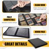 Clysee 3 Pcs 16 Pocket Trading Card Binder 3000+ Pockets