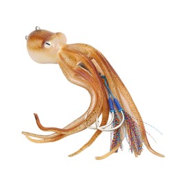 Simulation Squid Jigs for Saltwater Fishing, Lifelike Octopus Lures with Thick Tentacles, Attract Big Fish, Soft Body, for Fishing Enthusiasts