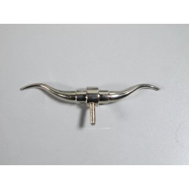 JP Garage Front Hood 7cm Bull Horn Ornament Emblem "Toy" RC Tamiya 1/14 King Grand Hauler