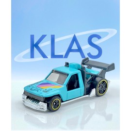 Hot Wheels Lolux (Turquoise & Black) 1/10 HW Drag Strip 2023-80/250 (Short Card) - COMES IN A KLAS CAR KEEPER PROTECTIVE COLLECTORS CASE - HKH31