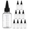 Frcolor Dropper Bottle, 50ml Graduated Dropper Bottle, Divider Bottle, Plastic