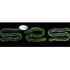 Creativery 3 m Grass Garland Diameter 10 cm Green /
