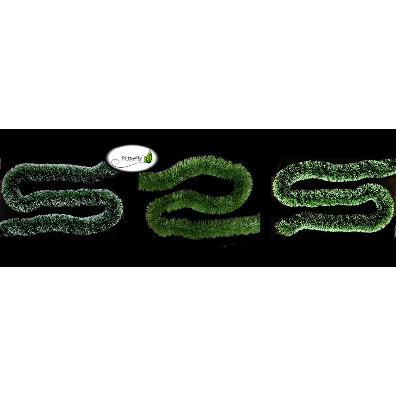Creativery 3 m Grass Garland Diameter 10 cm Green /