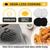 6 Packs Charcoal and Oil Vapor Replacement Filter, Compatible with