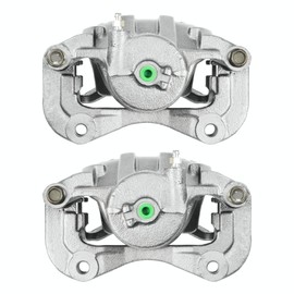 AutoShack Front Brake Calipers Assembly with Bracket Pair of 2 Driver and Passenger Side Replacement for 2011-2016 Kia Sportage 2010-2012 2013 2014 2015 Hyundai Tucson 2.0L 2.4L AWD FWD BC30384PR
