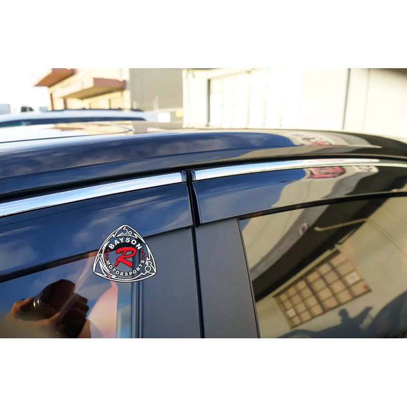 BaysonR Fits 18-24 Toyota Camry Window Rain Guard Visors w/