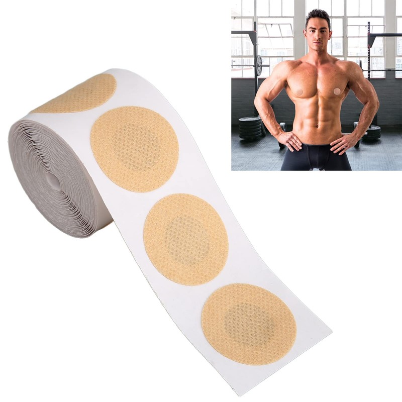 50 Pairs Nipple Pads for Men Skin Tone Sensitive Skin