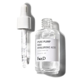 Face D Pure Plump, Serum mit HA4 HyaluronsÃ¤ure mit Straffungseffekt, 50 ml