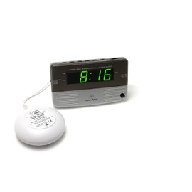 Sonic Alert Extra Loud Dual Alarm Clock with Super Shaker - SB200SS