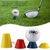 DAAIZIII Golf Tees, Pack of 4 Golf Tees, Plastic Golf