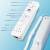 SWCTIM Wii Controller 2 Pack,Wii U Controller mit Silikonhülle und