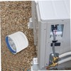 Operitacx Flexible PVC Air Conditioner Hose Vent Pipe for Drum