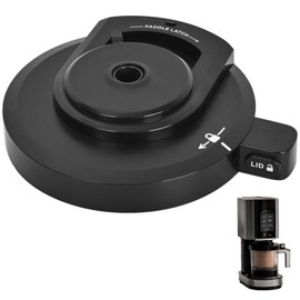 Outer Bowl Lid for Ninja Ice Maker, NC301/NC299AMZ/NC300 Ice Maker, Accessories for Ice Makers, Transparent Polycarbonate for Ninja Creami Ice Maker, with NC299AMZ/NC301/NC300/NC201/NC101 Series