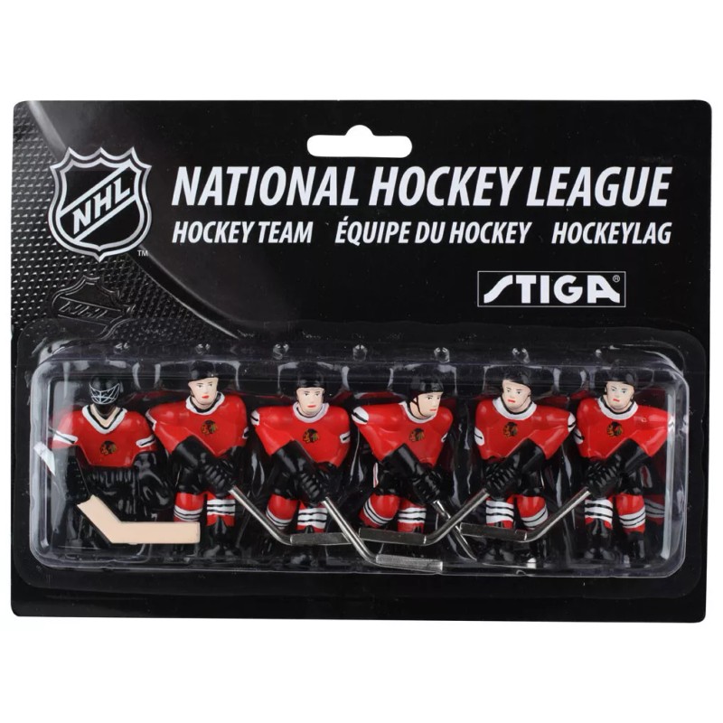 Stiga CHICAO BLACK HAWKS Table Hockey Team Pack - Brand