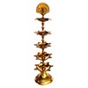 Rastogi Handicrafts Pure Brass Diya (Puja Lamp) Hindu Pooja Article,Diyas,