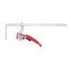 Ratchet Track Clamp 300x60mm Large Clamping Force Self Alignment Ratcheting
