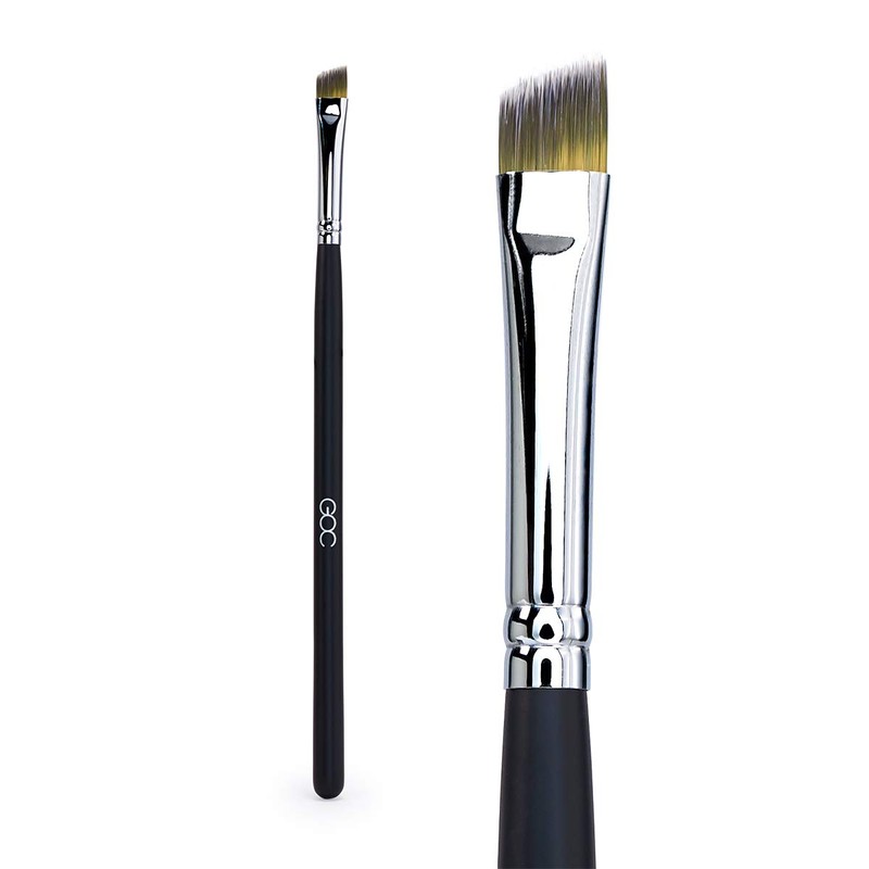 GOC, Brocha, Precision Slant, Brocha para delinear ojos y cejas,
