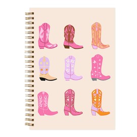 Lomacan Pink Cute Notebooks for Work Coworkers Women Adults Boss Cool Office Cowgirl Gifts for Coworkers Work Office Novelty Gag Gifts Idea