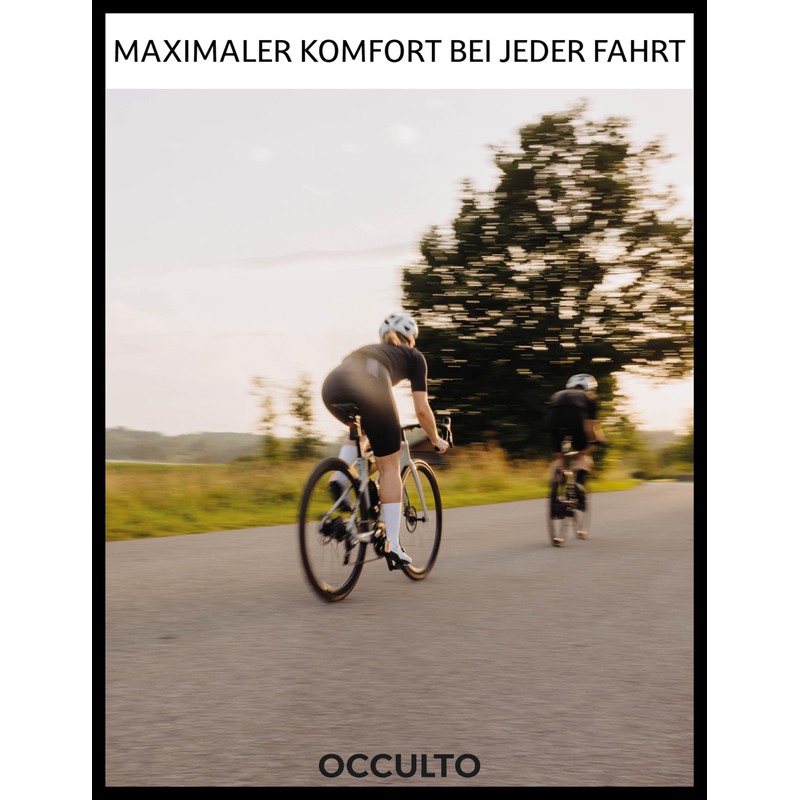 Occulto Men's & Women's Road Cycling Socks Pack of 2