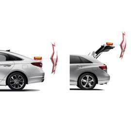 PULI Umbrella Triangular Stop Display Board, Instantly Notifies Emergency Stops Even At Night, Protects Your Life from Collision Accidents (Mhalo): Approximately 7 times Bigger and Brighter than Triangular Stop Display Board. Safe and Easy 7 Seconds Inst