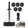 Wheel Brake Hub Cleaning Disc,Cleaner Resurfacing Tool Metel Hub Drill