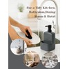 INGOFIN Ceramic Soap Dispenser with Sponge Holder - 2-in-1 Kitchen