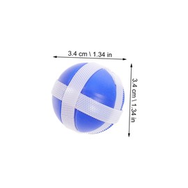 NAMOARLY 20Pcs Boy Girl Sticky Balls for Dart Board Games Hook and Loop Balls for Indoor Outdoor Fun Eye-hand Coordination Toy for Boys and Girls Nylon Material