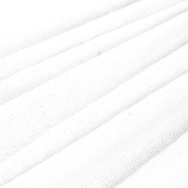 Lenenz Cotton Blended Hospital Patient Bath Blanket, Bed Bath Sheet, Lightweight Sheet Blankets, (White, 70 x 90'')