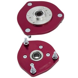 maXpeedingrods Camber Plates Kit Coilover Top Mounts for for Toyota Camry 2007-2011 All Models for Toyota Avalon 2007-2011 All Models for Lexus ES350 2007-2009 All Models Red