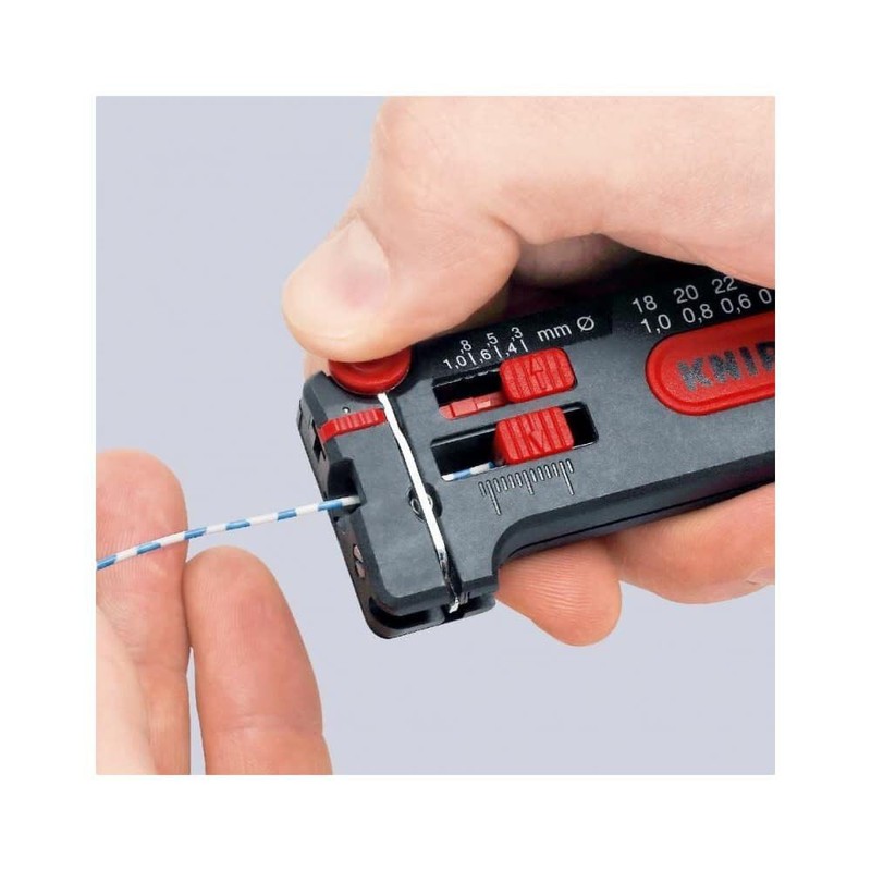 KNIPEX Mini Wire Stripper 18-28 AWG