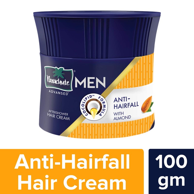 Parachute Advansed Men Hair Cream, Anti -Hairfall, 50gm (Ship from