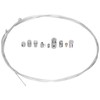 2 Meters Steel Brake Cable with 9pcs Repair Nipples Accessories