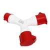 Y Shaped Industrial Plug IP44 Waterproof Industrial Socket Connector Site