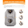 Sunany Travel Pillow, Inflatable Neck Pillow Used for Airplanes/Cars/Buses/Trains/Office Napping