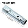 EATAKWARD Steel Water Heater Element Wrench Socket, 1-1/16x1-1/2x6 Inches Dual
