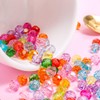 Pack of 620 8 mm Crystal Glass Beads, Faceted Glass