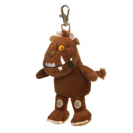 Gruffalo 4-inch Keyclip, Silver, Brown