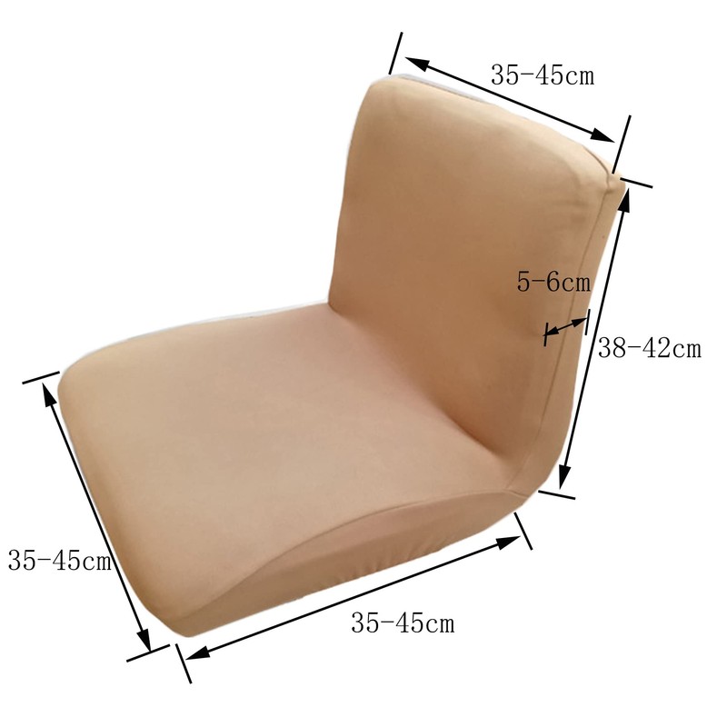 Anawakia Bar Stool Slipcovers with Backrest Cover, Stretch Chair Cover