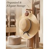 Niveaya Upgraded Magnetic Hat Clip for Hanging Sunglasses, Stylish Hat