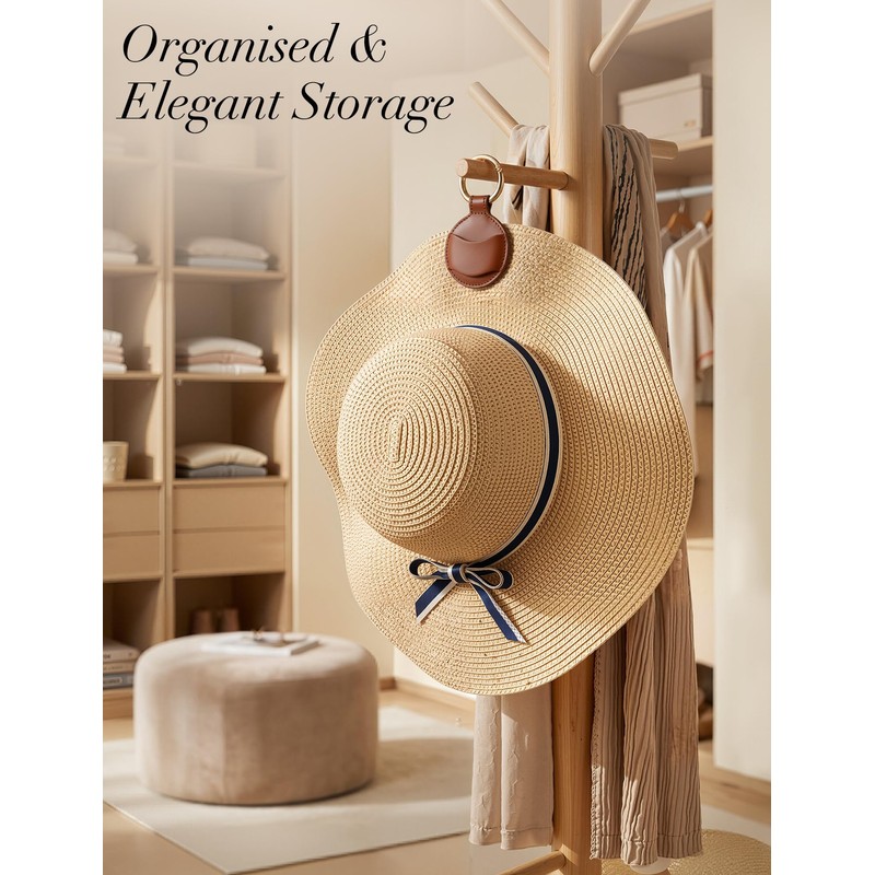Niveaya Upgraded Magnetic Hat Clip for Hanging Sunglasses, Stylish Hat