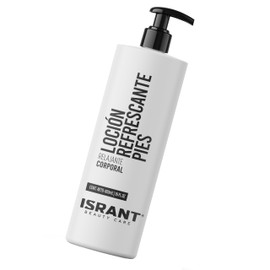 ISRANT | Crema para Pies 480ml | Loción Refrescante para Pies - Crema Corporal para Pies Cansados | Skin Care Fórmula con Mentol y Extractos Botánicos | Skincare Hidratante y Revitalizante