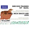 Quail Wing Dog Training Kit - Nutritious Dog Treats and