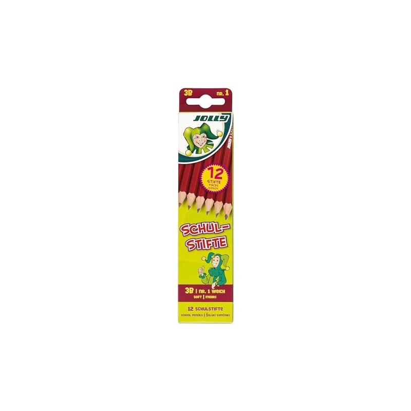 JOLLY School Pencil 3B Pack of 12